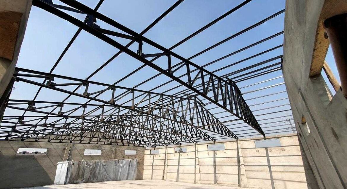 ATS Boiler Shed Roofing Project Main Cover By TescoSteel