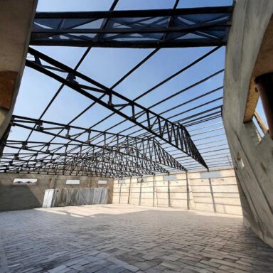 ATS Boiler Shed Roofing Project Main Cover By TescoSteel