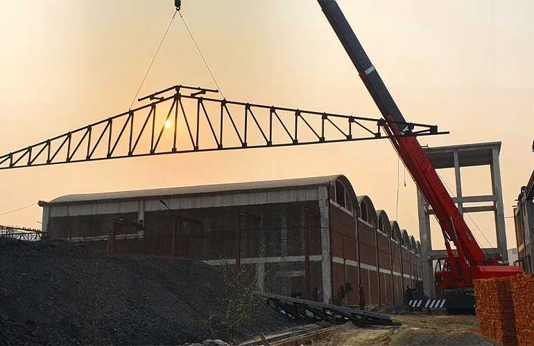 TescoSteel ATS Boiler Shed Roofing Project 02
