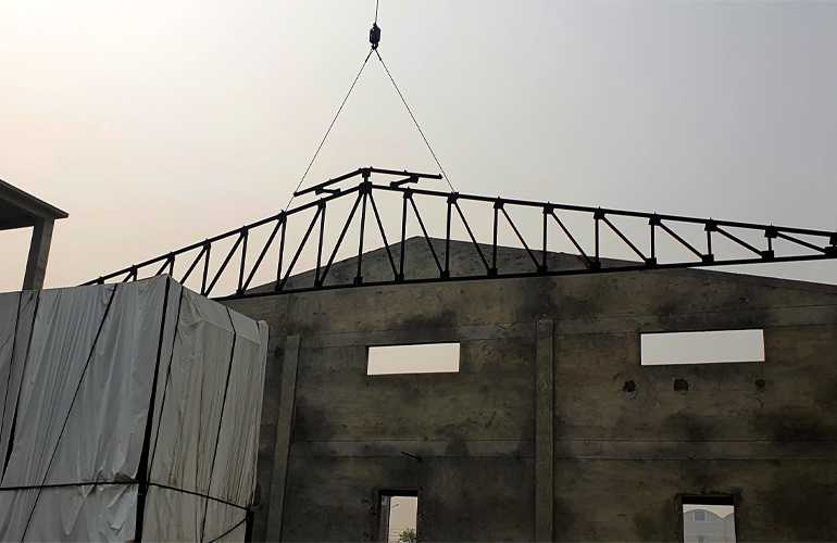 TescoSteel ATS Boiler Shed Roofing Project 03