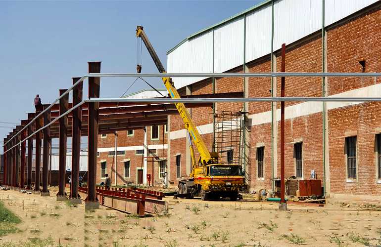 TescoSteel ATS Lahore Lean Type Shed Project 02